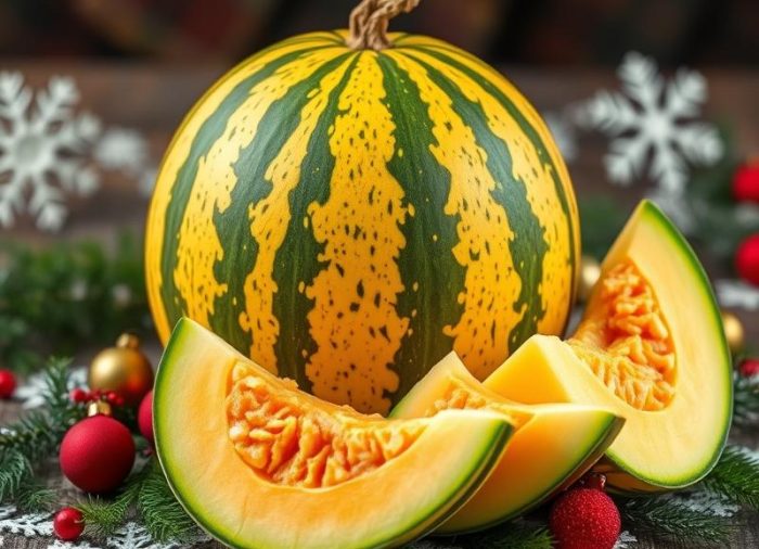Melon Santa Claus – właściwości, smak i pomysły na desery